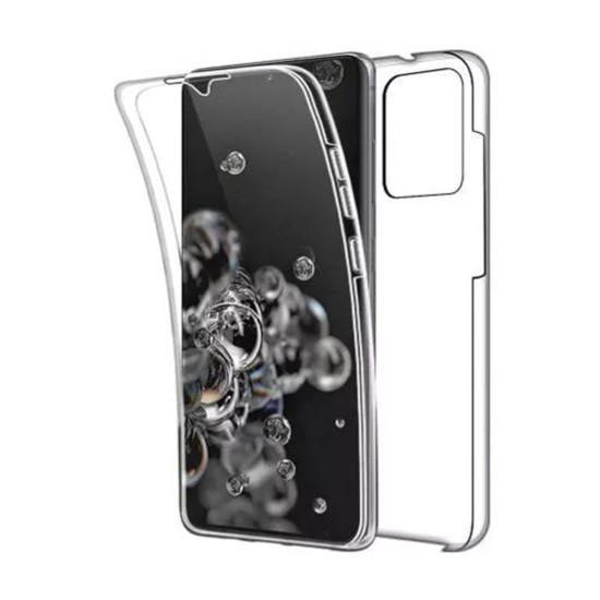 Capa de Silicone 360º para Samsung Galaxy S20 Ultra Transparente